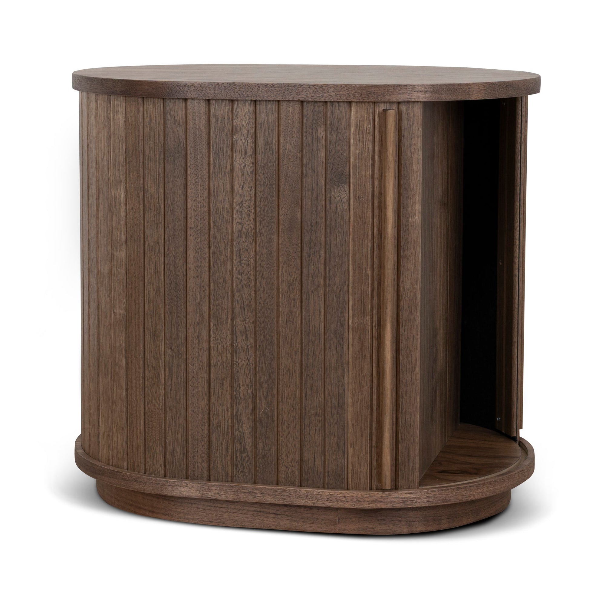 55cm Side Table - Walnut