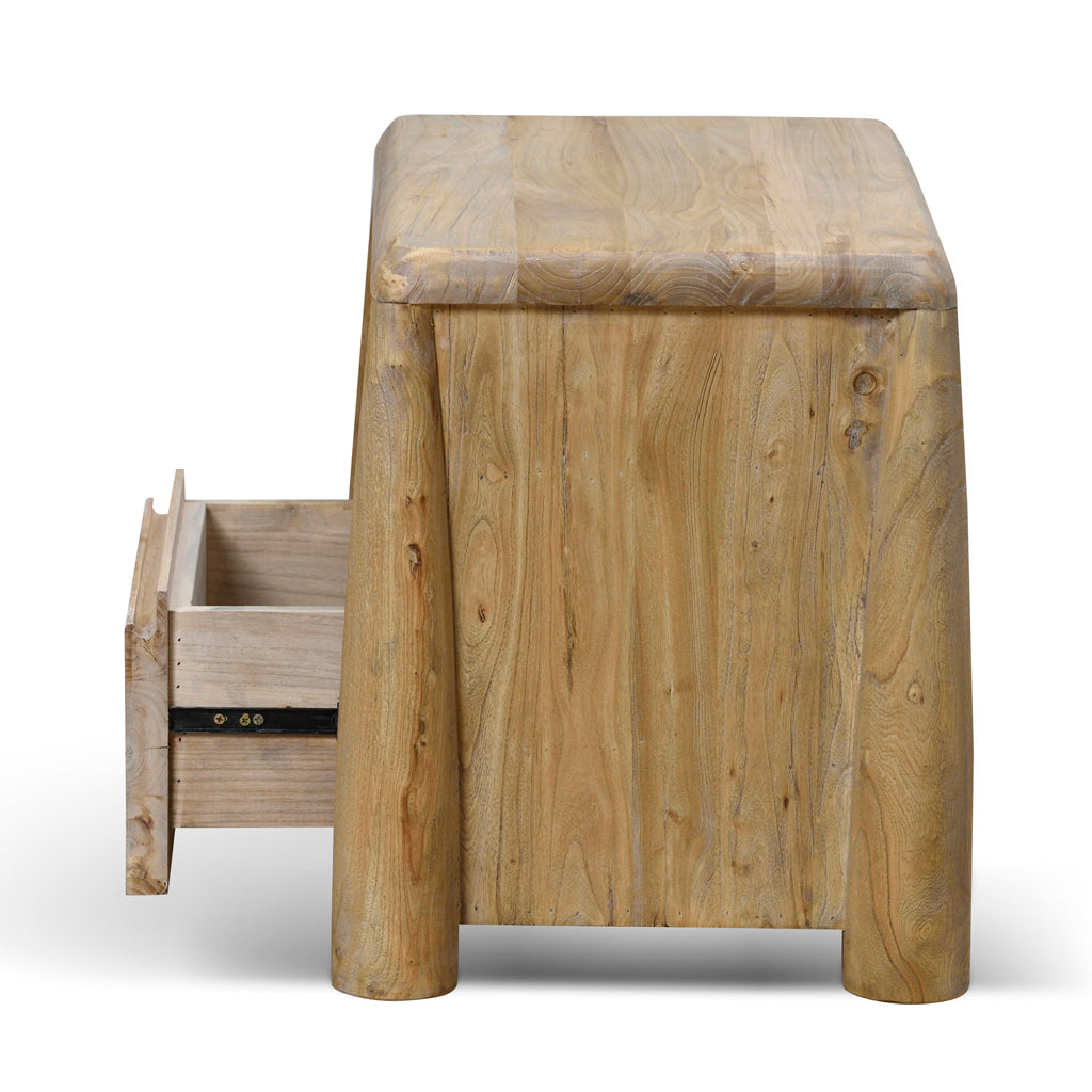 55cm Bedside Table - Natural