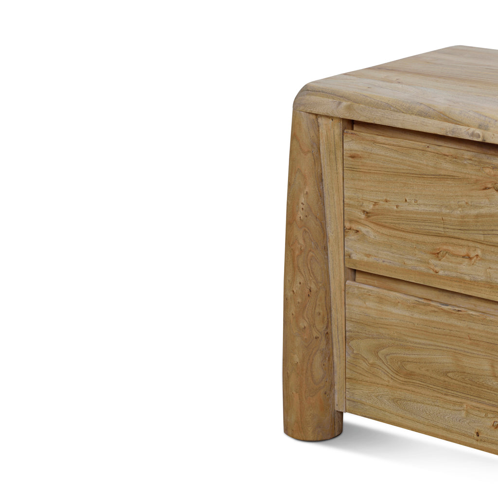 55cm Bedside Table - Natural