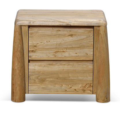 55cm Bedside Table - Natural