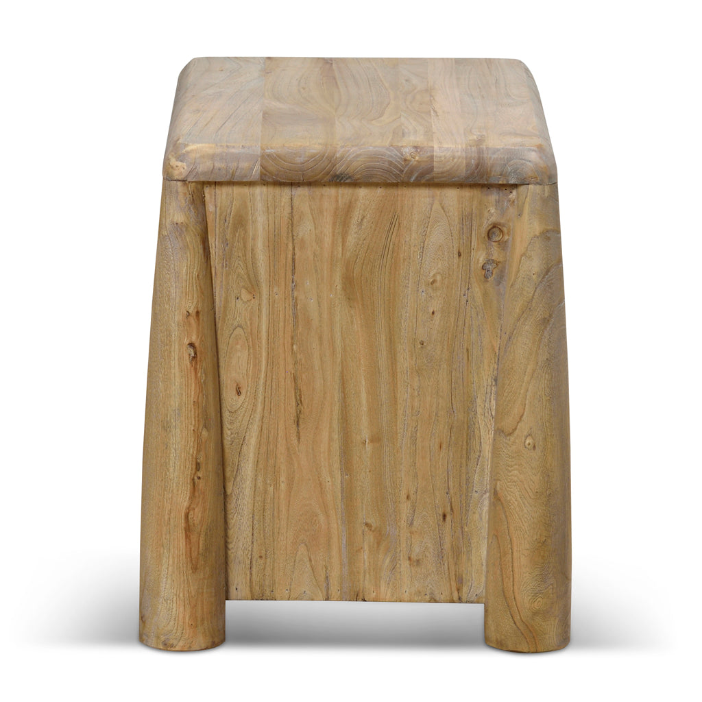 55cm Bedside Table - Natural