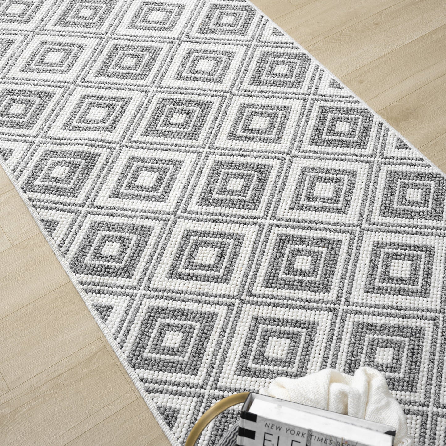 Solace 172 Slate Hallway Runner