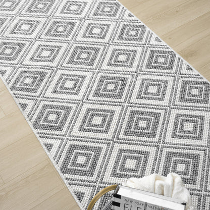 Solace 172 Slate Hallway Runner