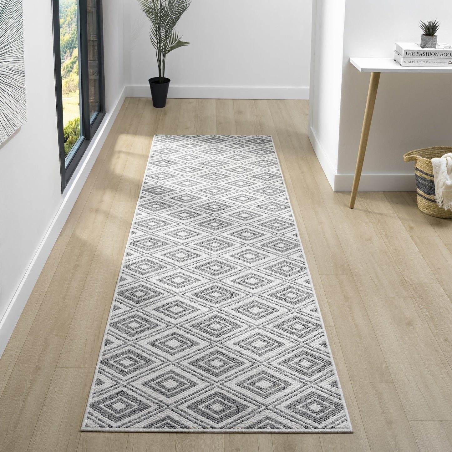 Solace 172 Slate Hallway Runner
