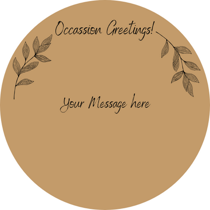 Personalised Message