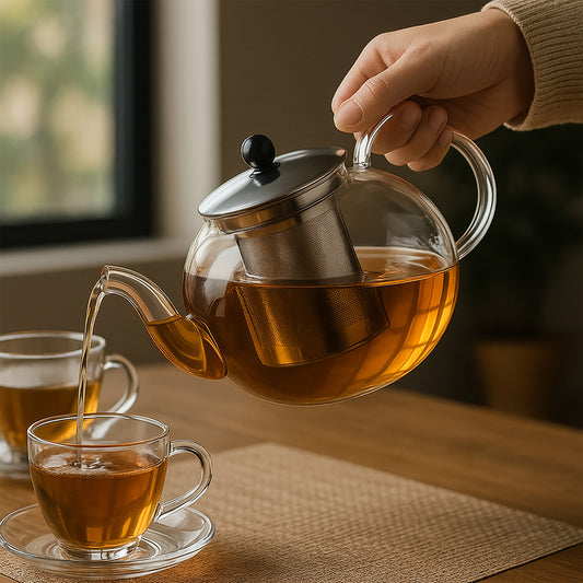 Pinny Glass Teapot