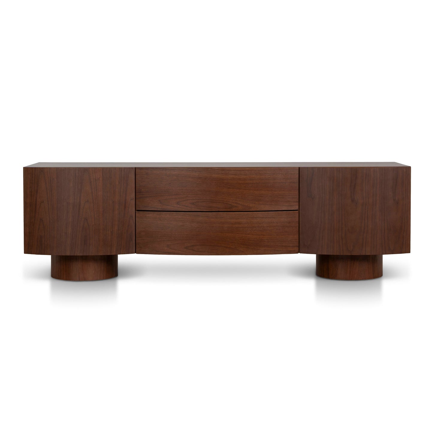 1.8m TV Entertainment Unit - Walnut