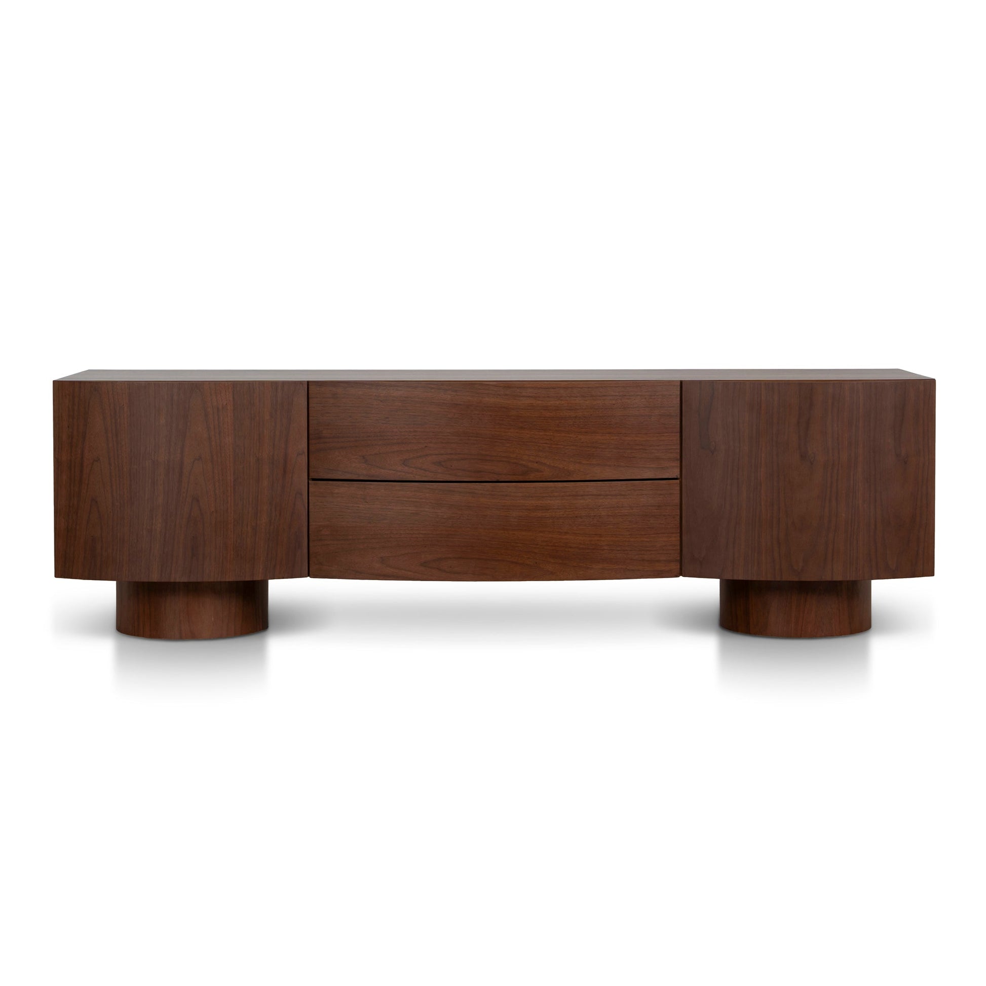 1.8m TV Entertainment Unit - Walnut
