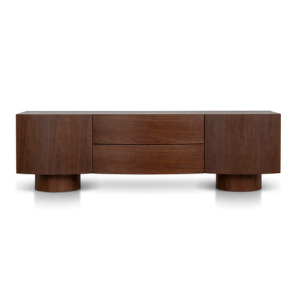 1.8m TV Entertainment Unit - Walnut