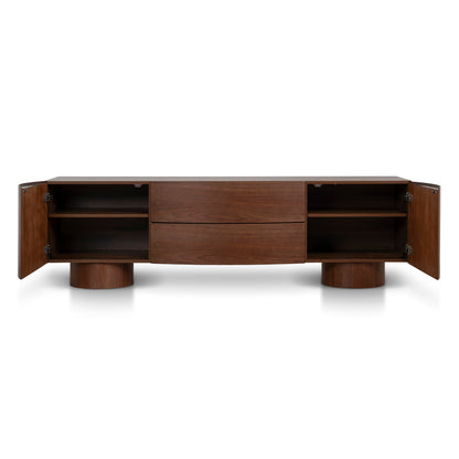 1.8m TV Entertainment Unit - Walnut