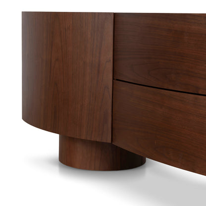 1.8m TV Entertainment Unit - Walnut