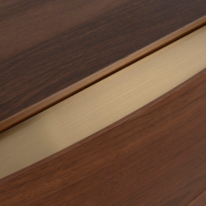 1.8m TV Entertainment Unit - Walnut