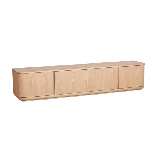 2.2m TV Entertainment Unit - Natural