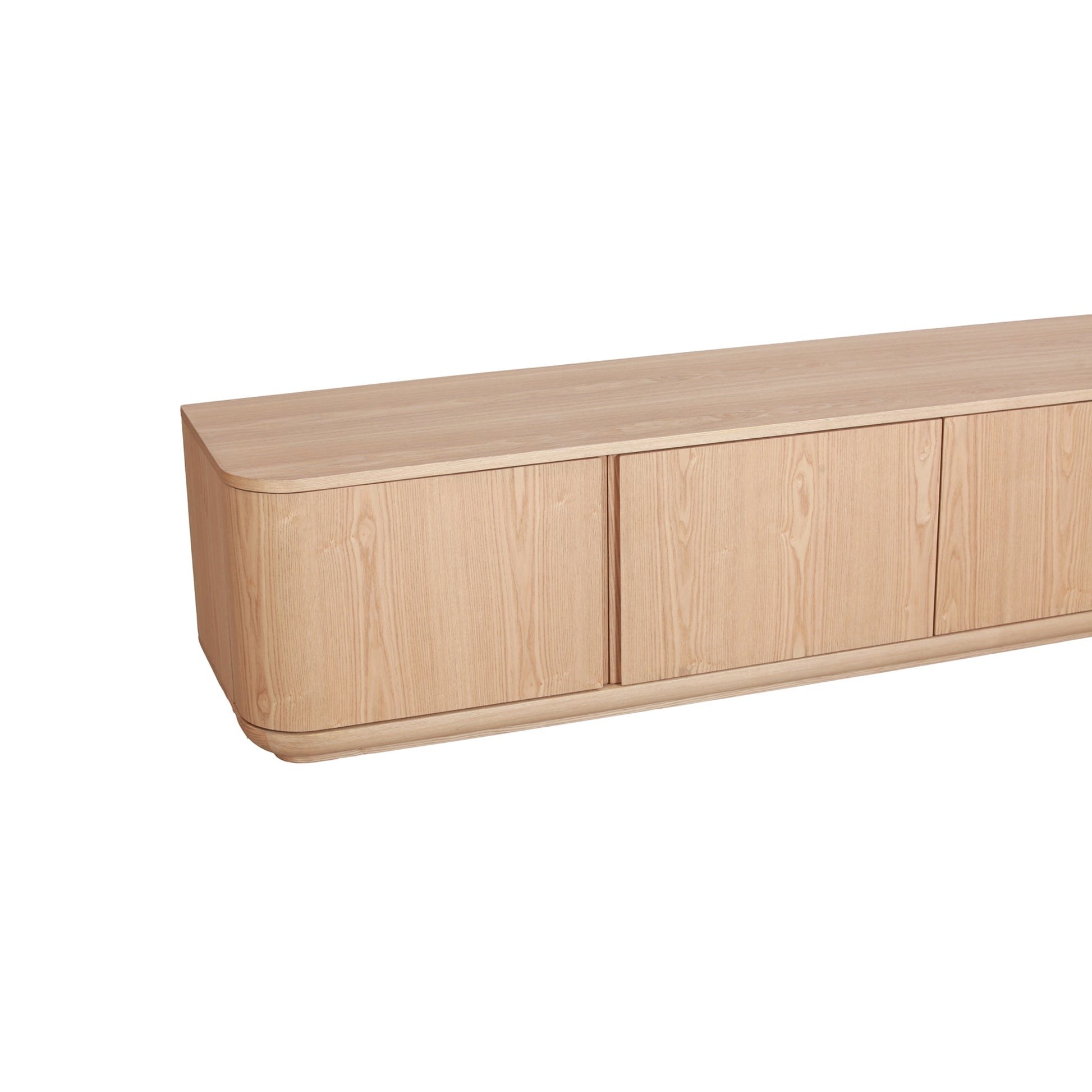 2.2m TV Entertainment Unit - Natural