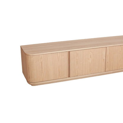 2.2m TV Entertainment Unit - Natural