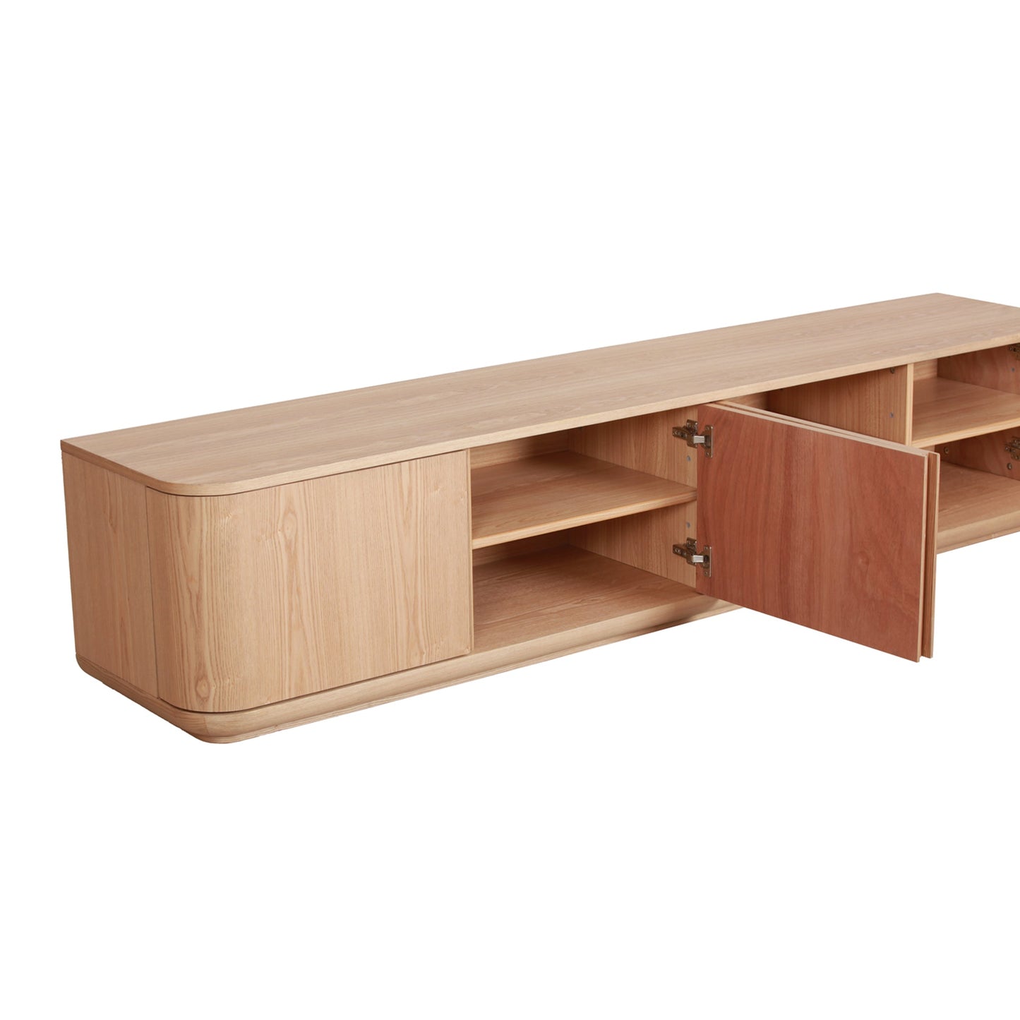 2.2m TV Entertainment Unit - Natural