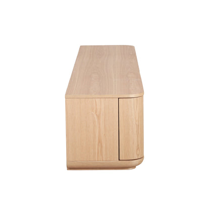 2.2m TV Entertainment Unit - Natural
