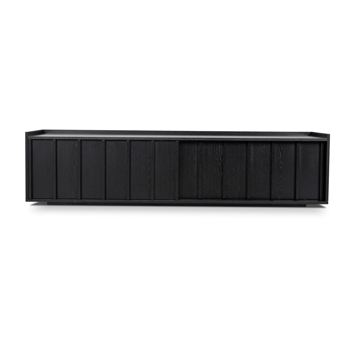 2m TV Entertainment Unit - Black
