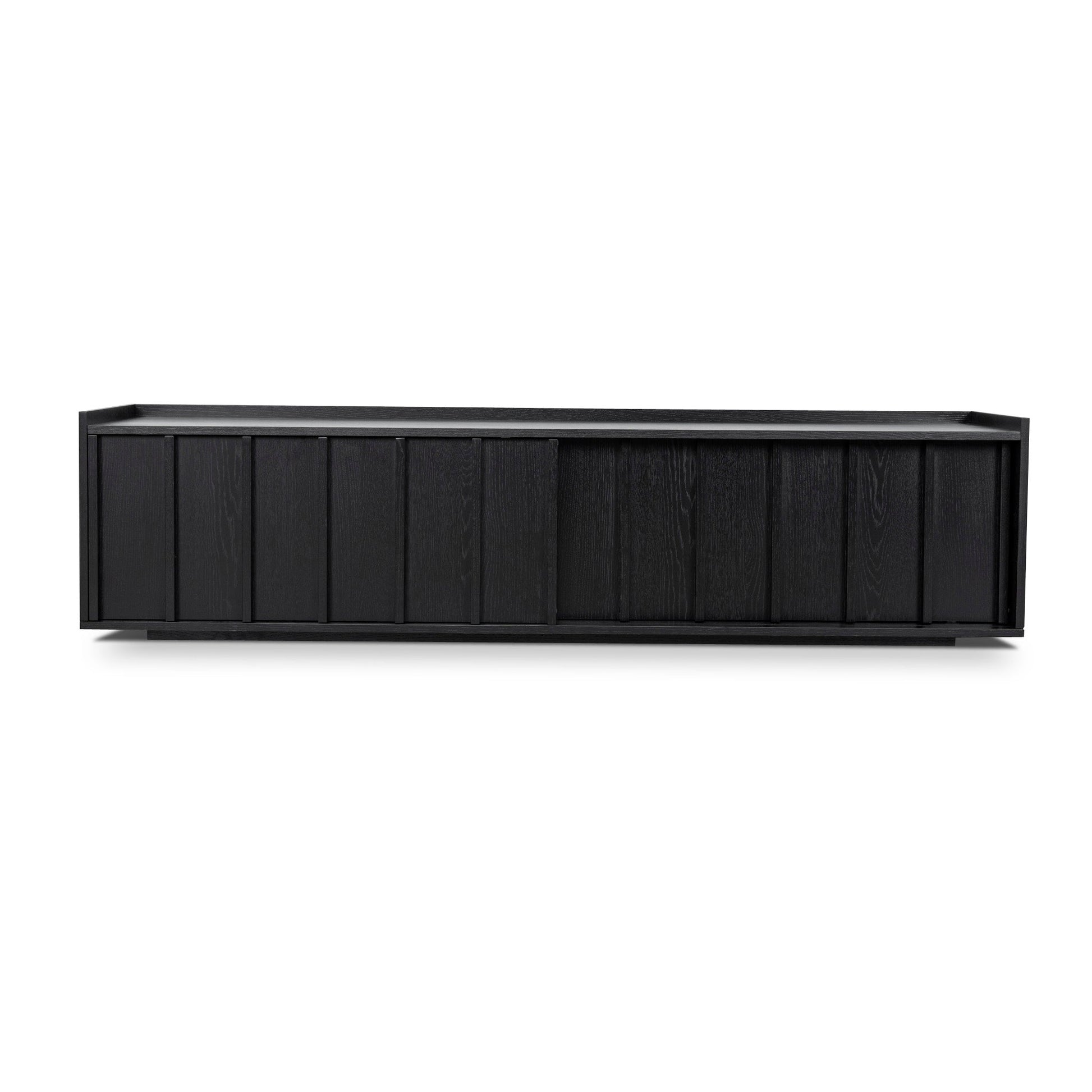2m TV Entertainment Unit - Black