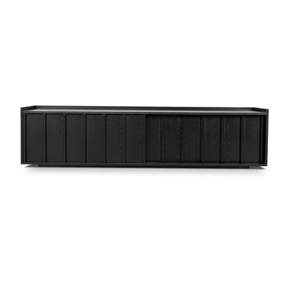 2m TV Entertainment Unit - Black