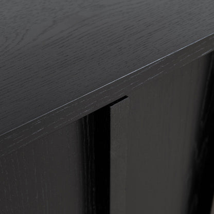 2m TV Entertainment Unit - Black