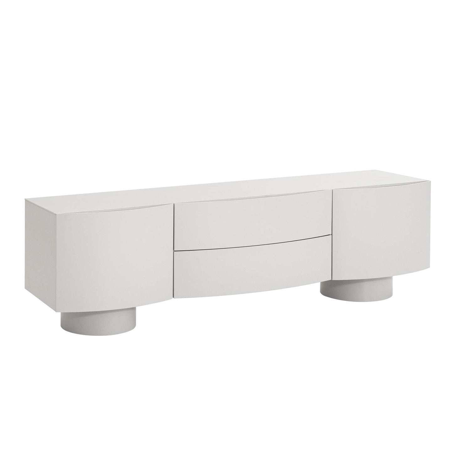 1.8m TV Entertainment Unit - Warm Grey