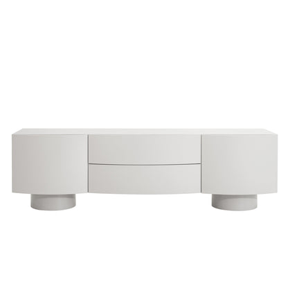 1.8m TV Entertainment Unit - Warm Grey