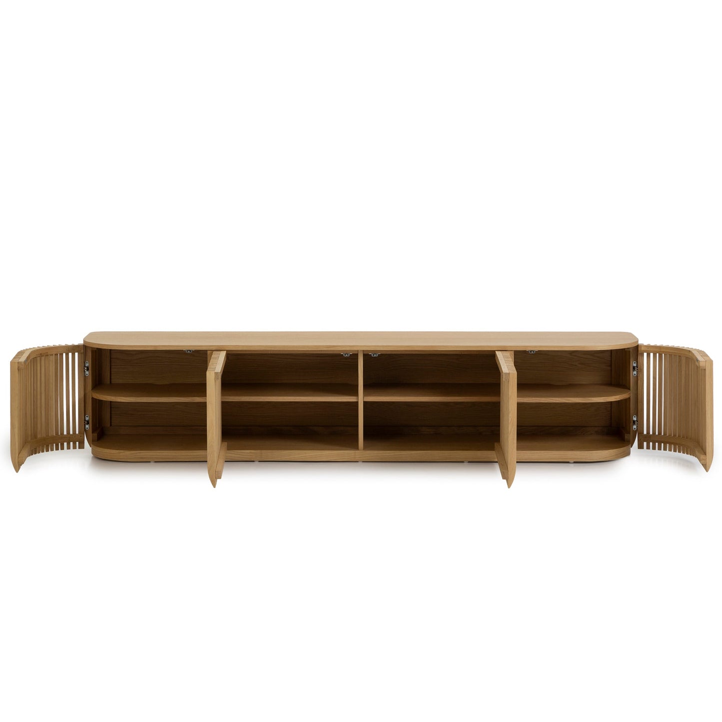 2.15m TV Entertainment Unit - Natural