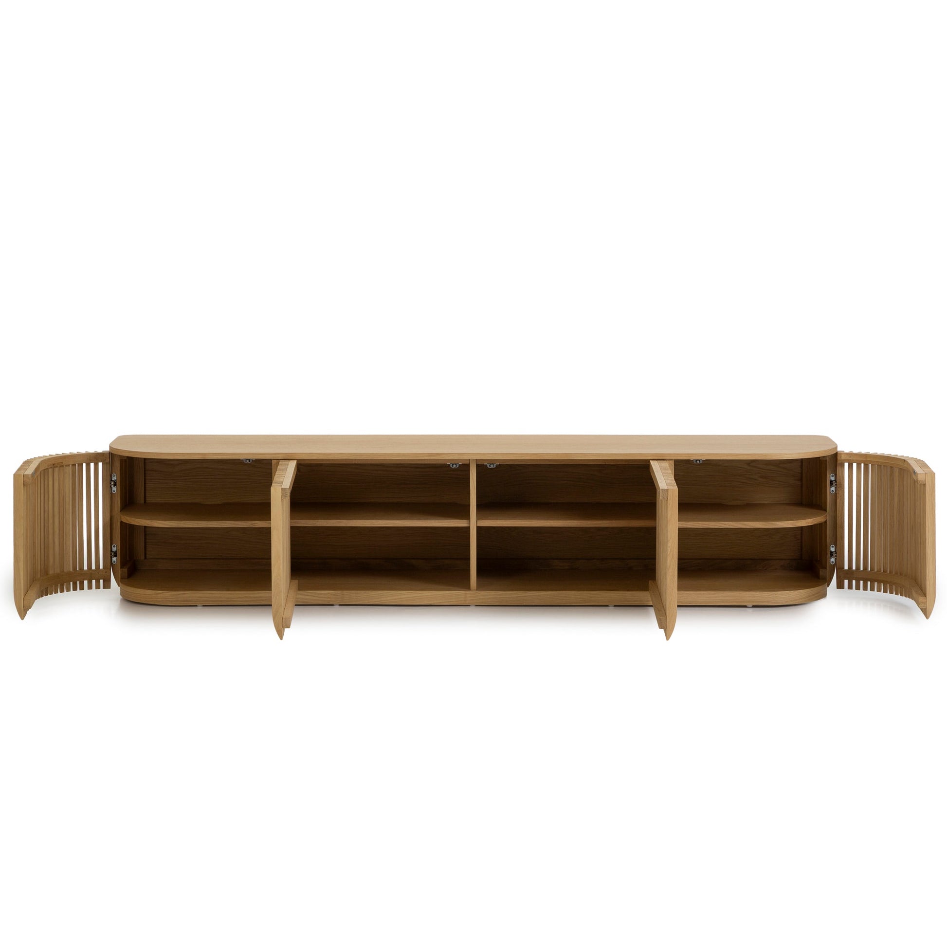 2.15m TV Entertainment Unit - Natural