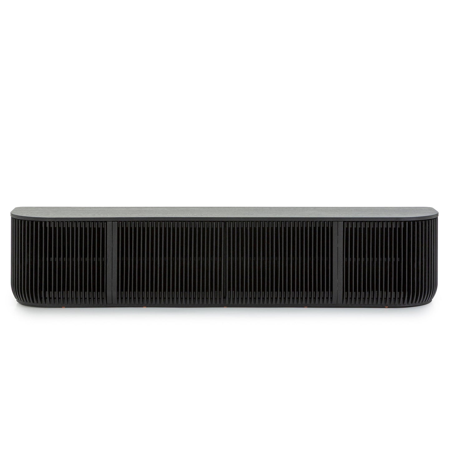 2.15m TV Entertainment Unit - Black Stain