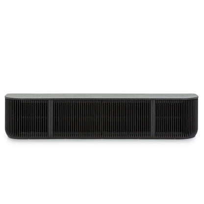2.15m TV Entertainment Unit - Black Stain