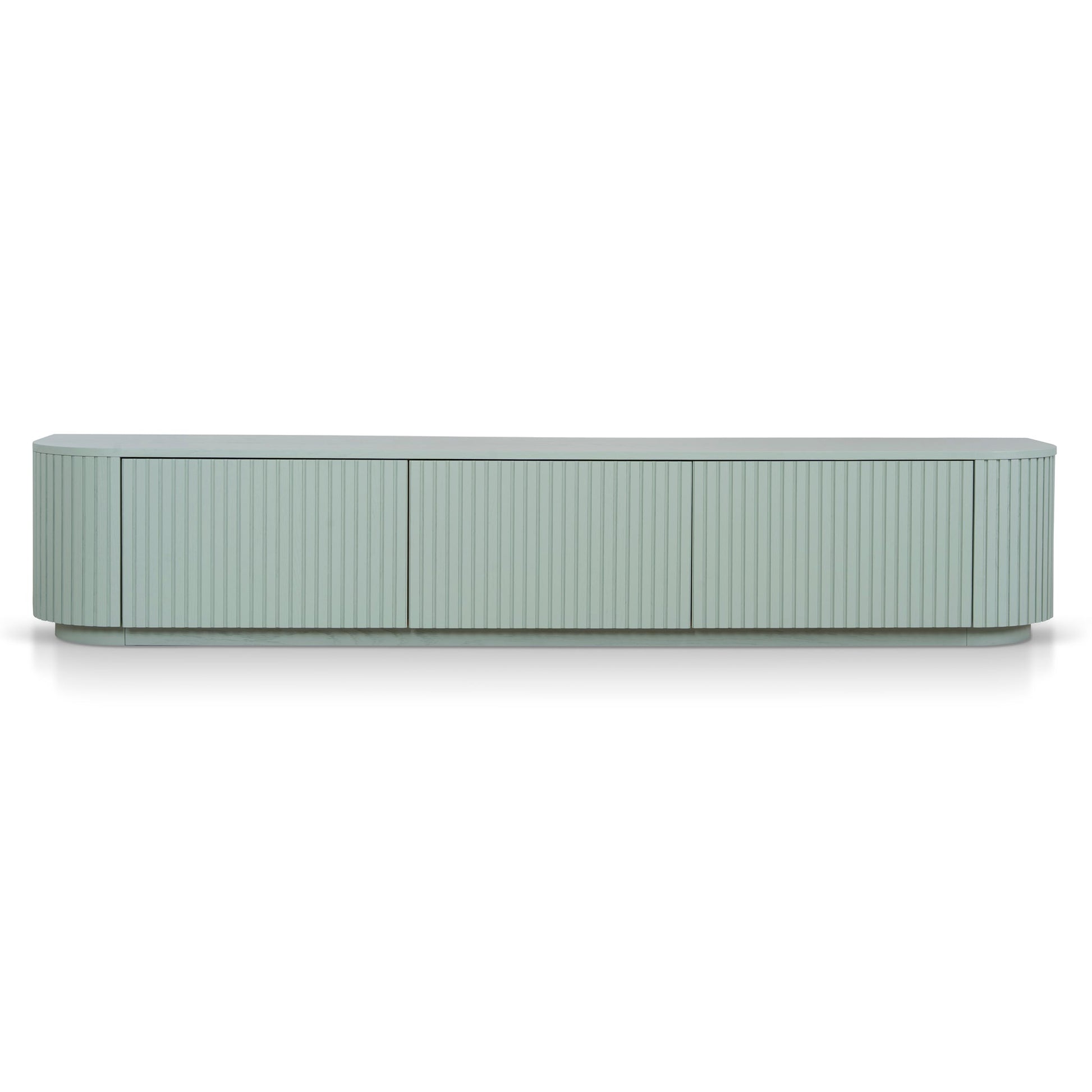 2.4m Entertainment TV Unit - Sage Green