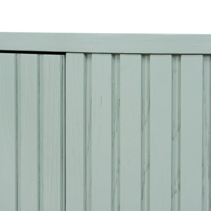 2.4m Entertainment TV Unit - Sage Green