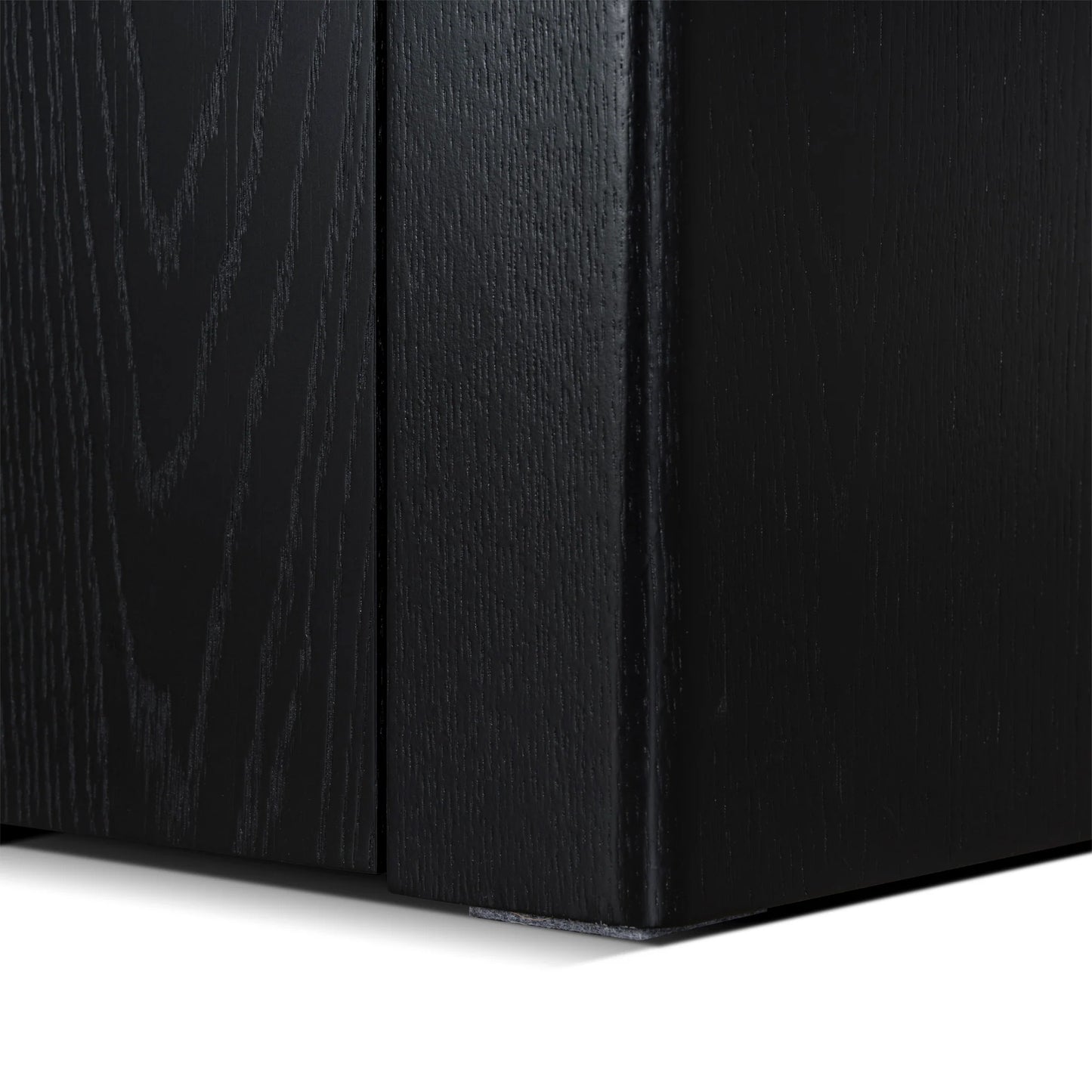Extendable TV Entertainment Unit - Black Oak