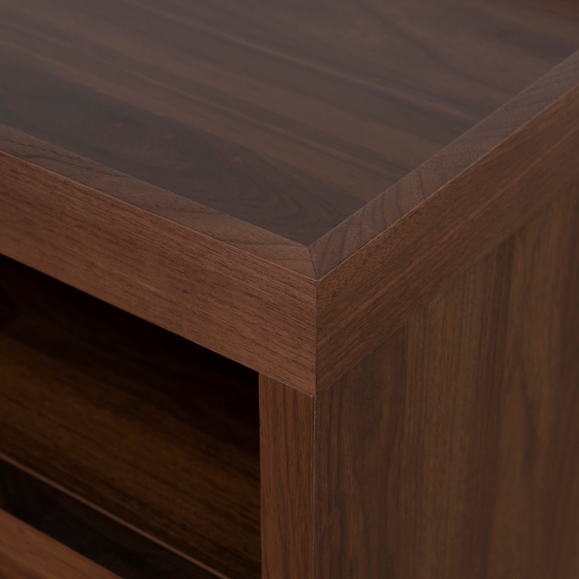 1.8m TV Entertainment Unit - Walnut
