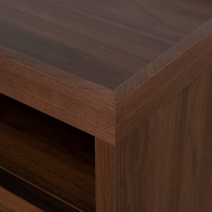 1.8m TV Entertainment Unit - Walnut