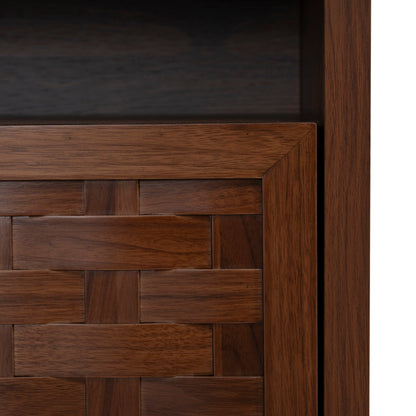 1.8m TV Entertainment Unit - Walnut