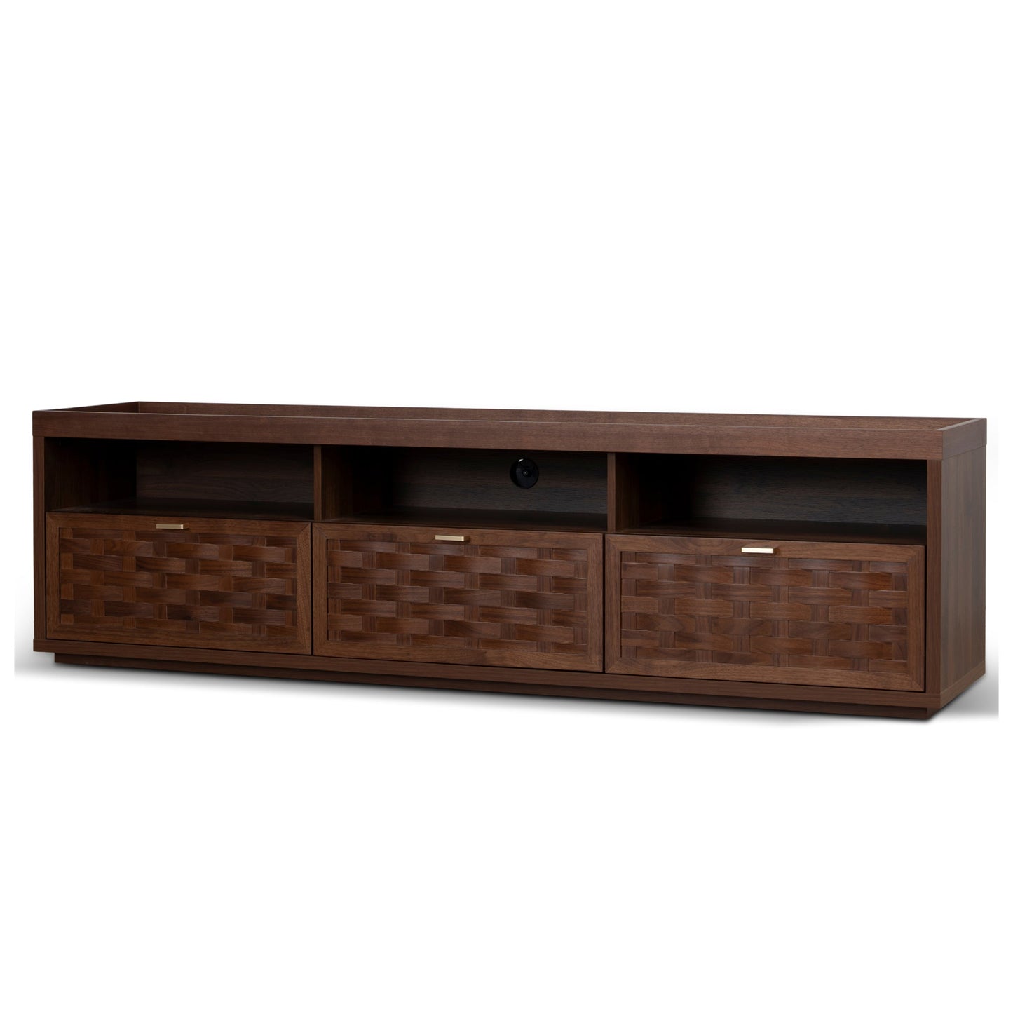 1.8m TV Entertainment Unit - Walnut