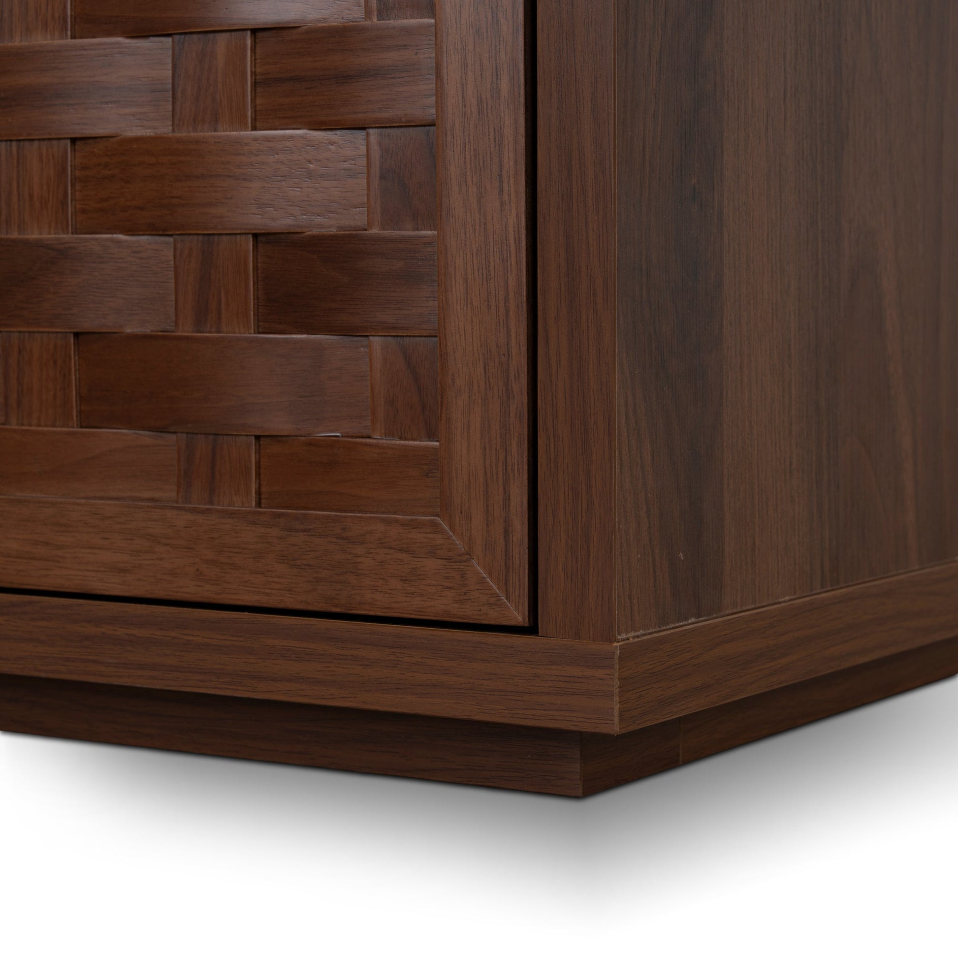 1.8m TV Entertainment Unit - Walnut