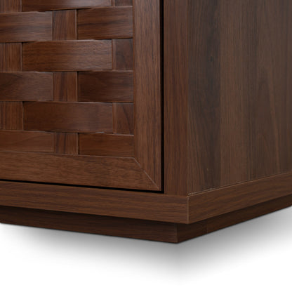 1.8m TV Entertainment Unit - Walnut