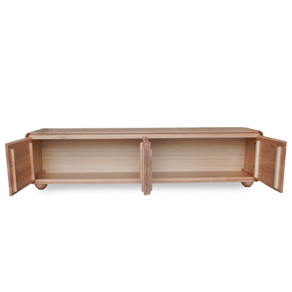 2.2m TV Entertainment Unit - Messmate