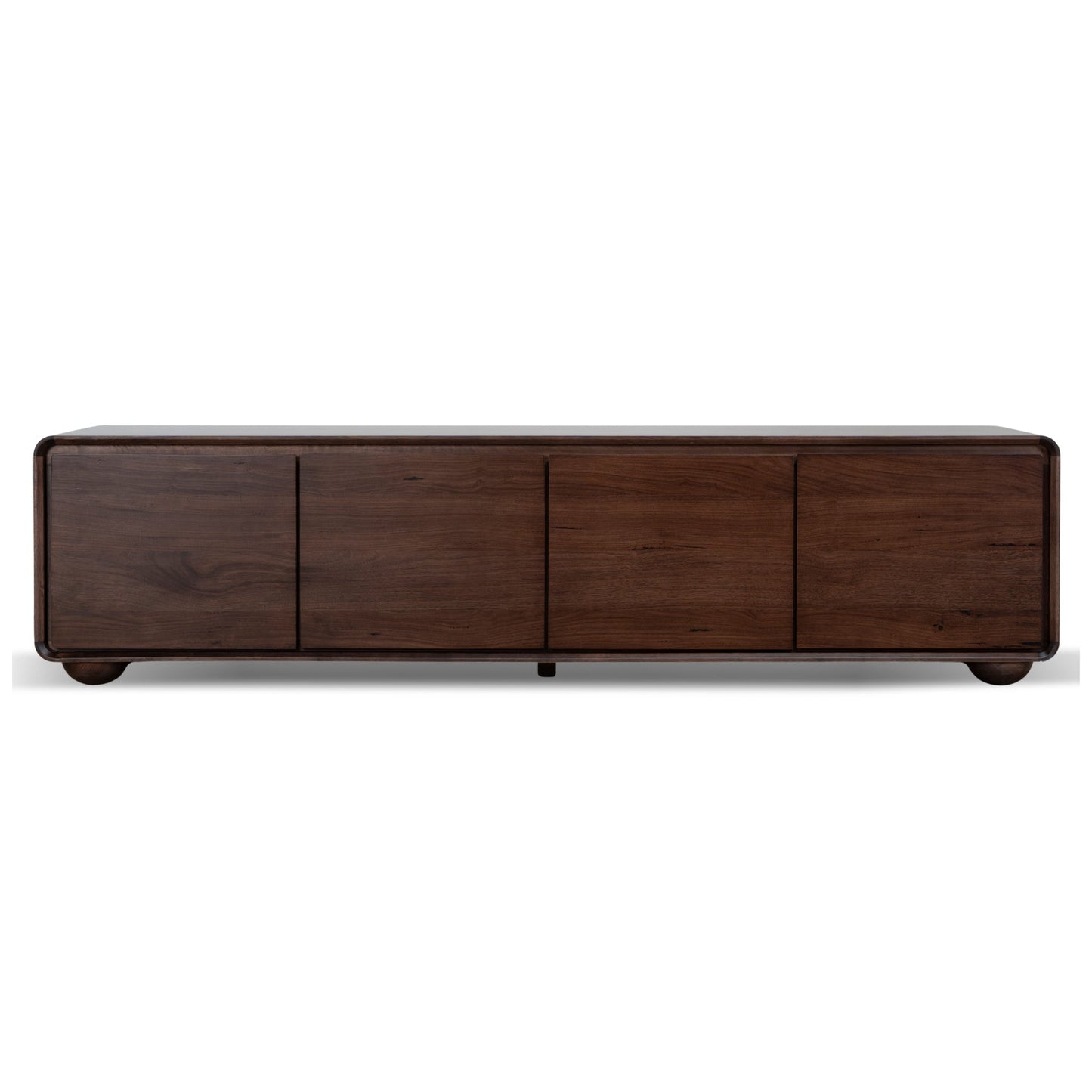 2.2m TV Entertainment Unit - Walnut