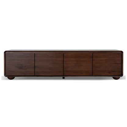 2.2m TV Entertainment Unit - Walnut