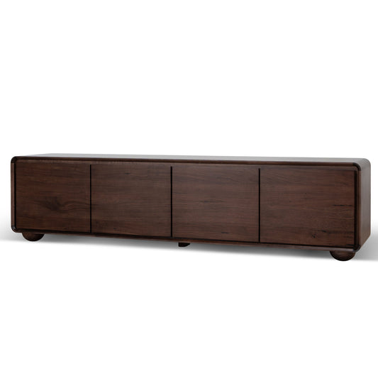 2.2m TV Entertainment Unit - Walnut