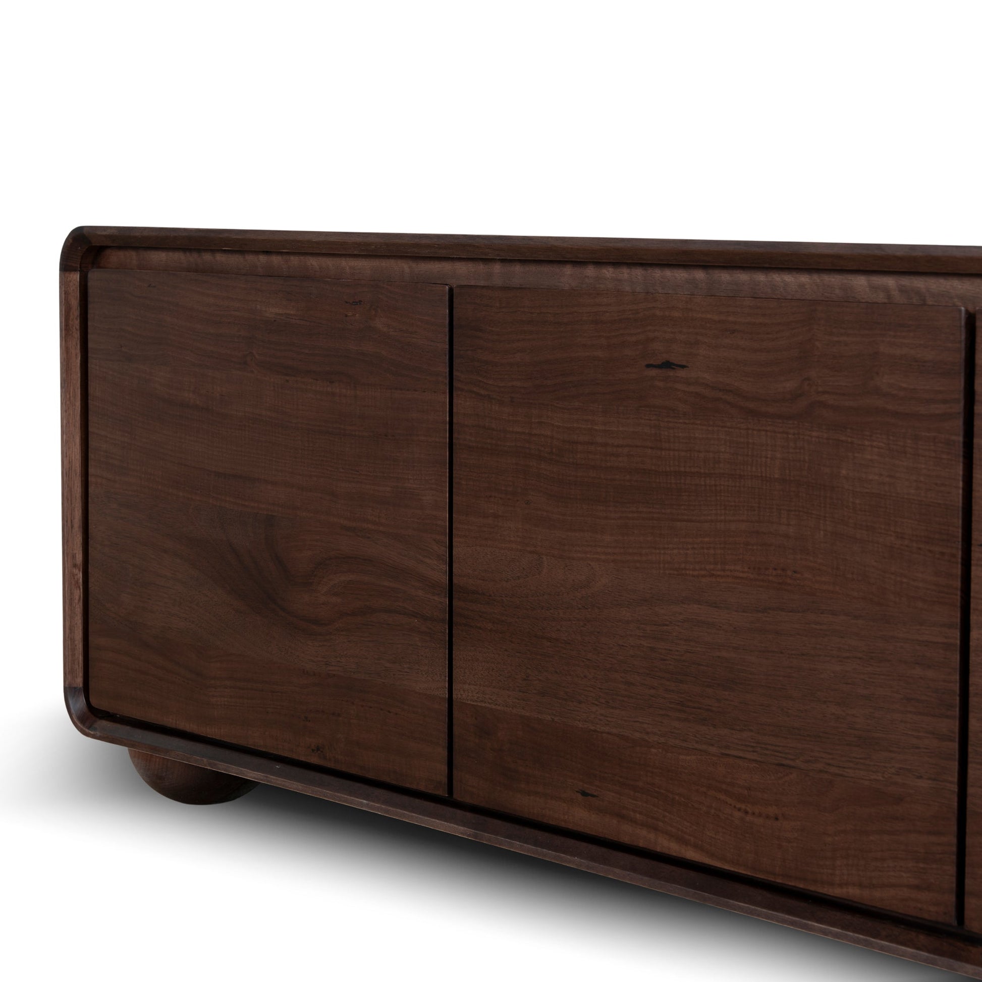 2.2m TV Entertainment Unit - Walnut