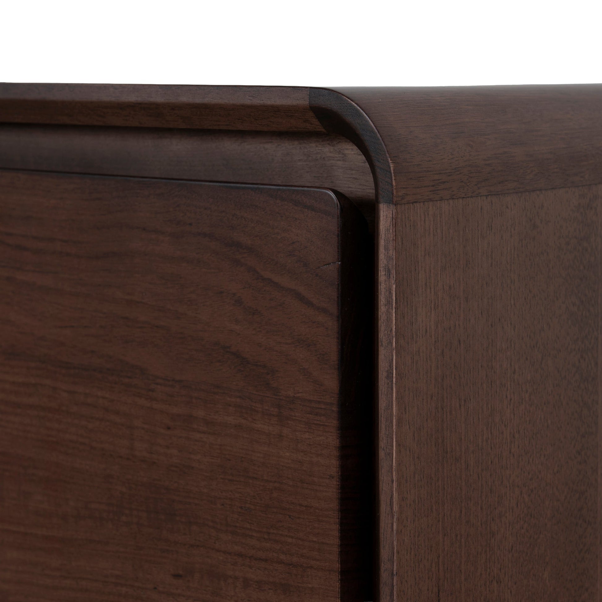 2.2m TV Entertainment Unit - Walnut