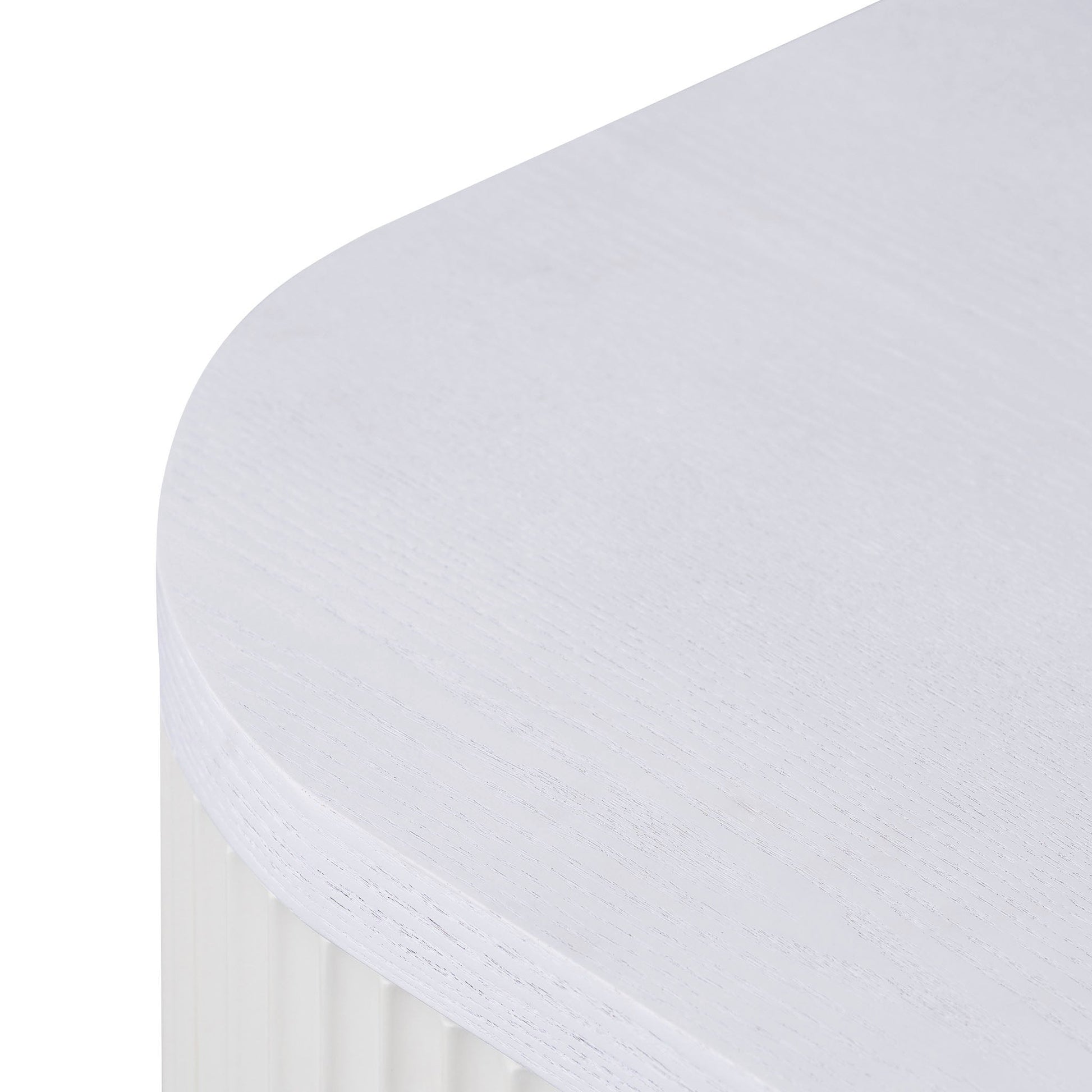 2m Veneer Top Entertainment TV Unit - Two Tone White