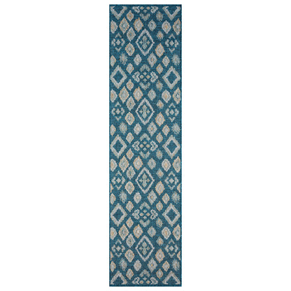 Terrace 551 Turquoise Hallway Runner