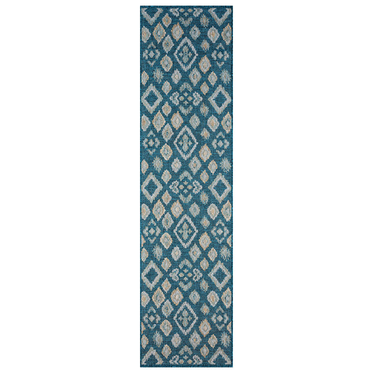 Terrace 551 Turquoise Hallway Runner
