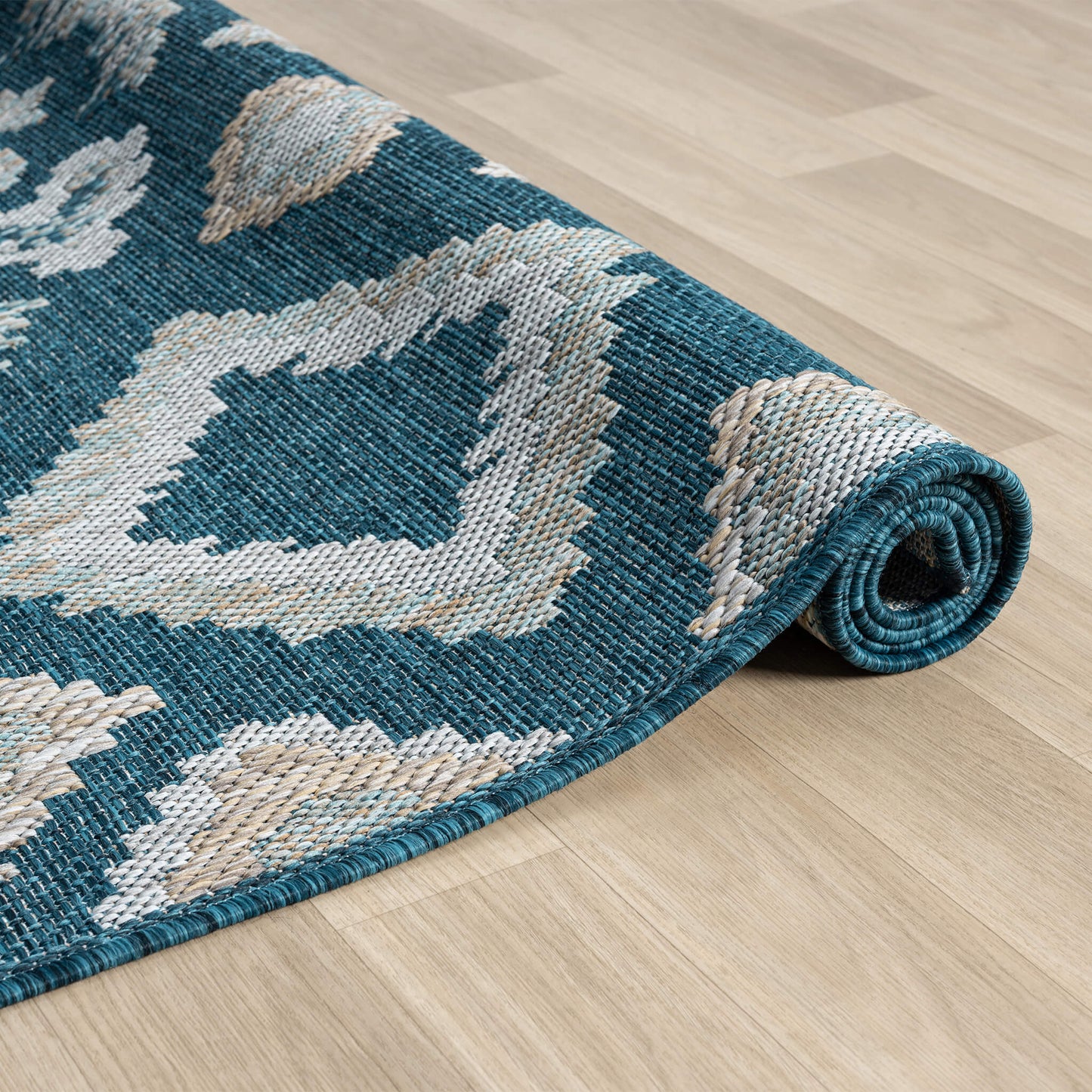 Terrace 551 Turquoise Hallway Runner